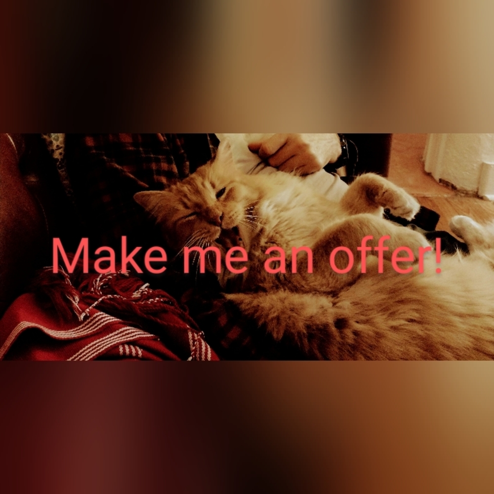 I love offers! I don't believe in lowball--do your worst ;)